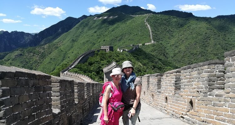 Our guestes visited Mutianyu