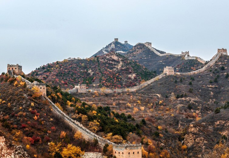 Grande Muraille en Octobre