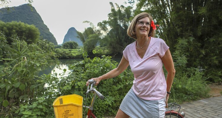 Cycling at Yangshuo Countryside