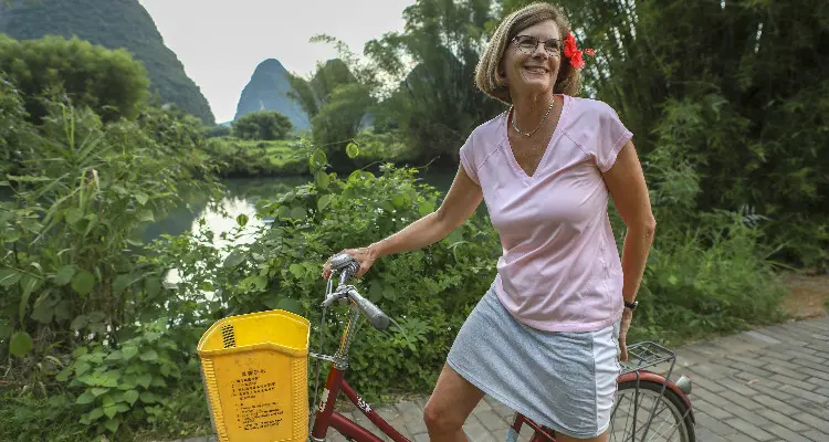 Cycling at Yangshuo Countryside