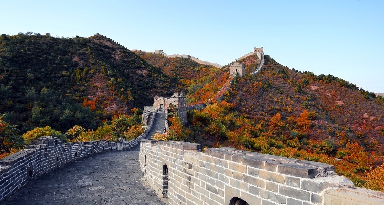 Simatai Great Wall in Autumn