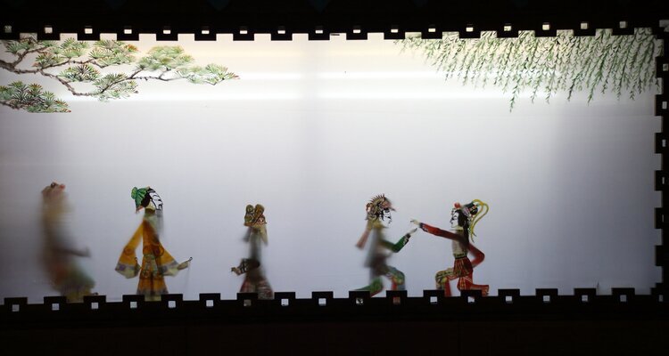 Shadow puppet shows