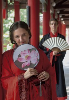 Esperienza in abiti Hanfu