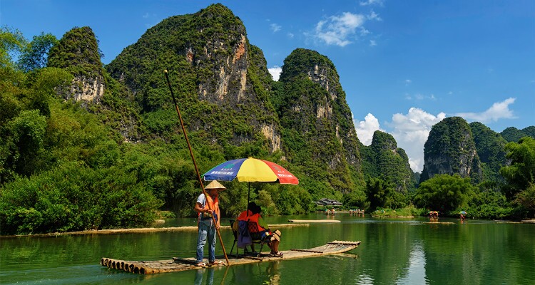 Bamboo Rafting