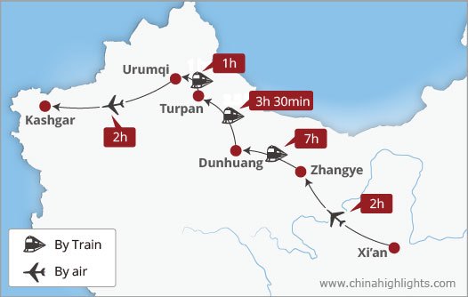 11-Day Silk Road Private Tour from Xian to Kashgar