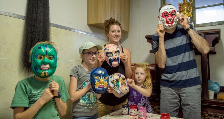 a home-visit in hutong