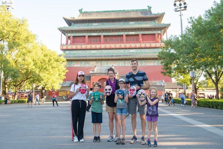 Our guests visited the Drum Tower