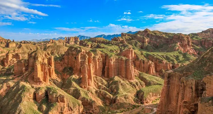 Zhangye Binggou Danxia