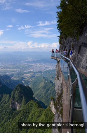 Cliff path, Zhangjiajie