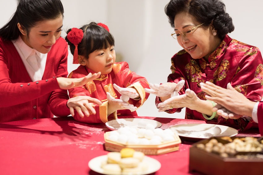 Фестиваль китайских фонарей Традиционная еда Танюань