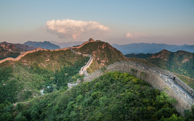 Chinese word: 長城, Great Wall in China