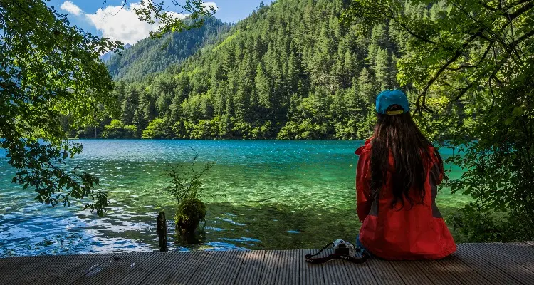 九寨溝-緑があふれる夏