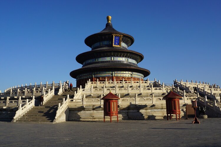 Храм Неба зимой