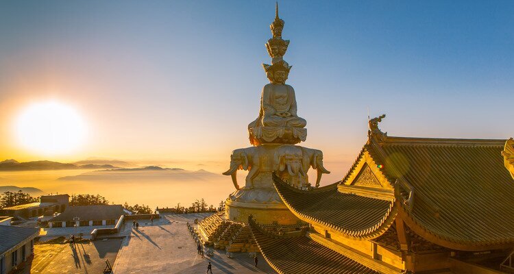 Sunrise at Mount Emei