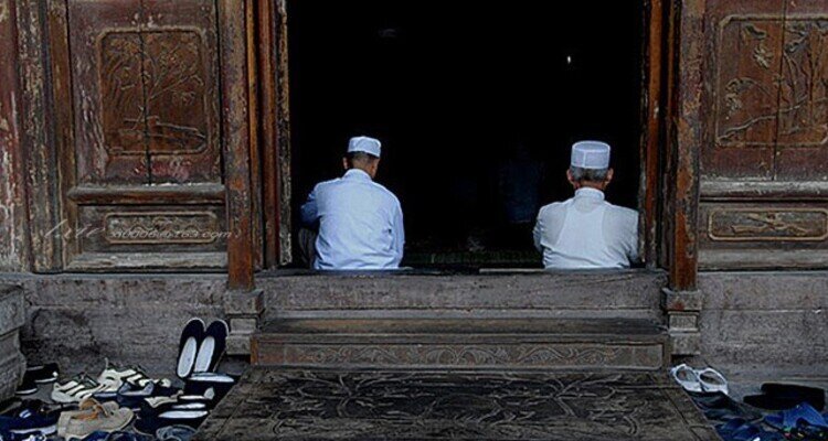 the hall for prayers