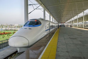 china high-speed train