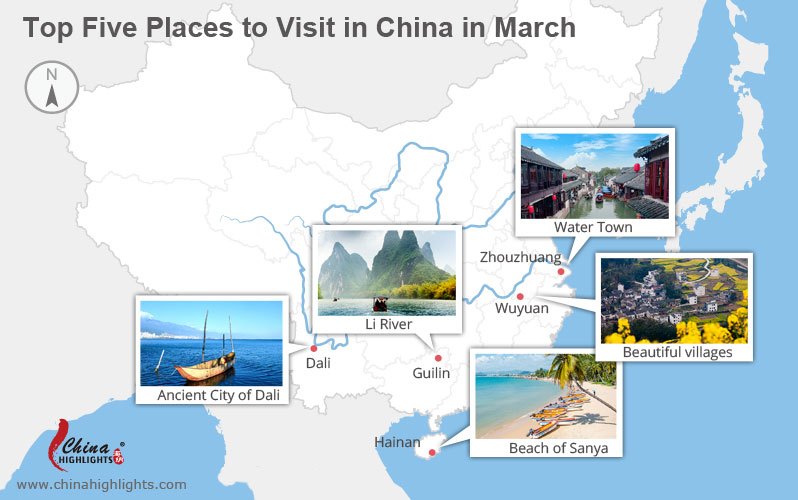 The Top 5 Places To Travel In China In March Updated 2019