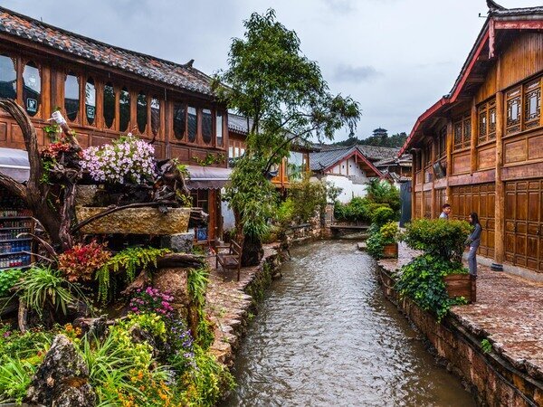 Antica città di Lijiang nello Yunnan