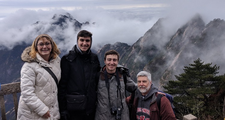 Our clients are visiting Yellow Mountains.