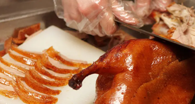 Peking roast duck