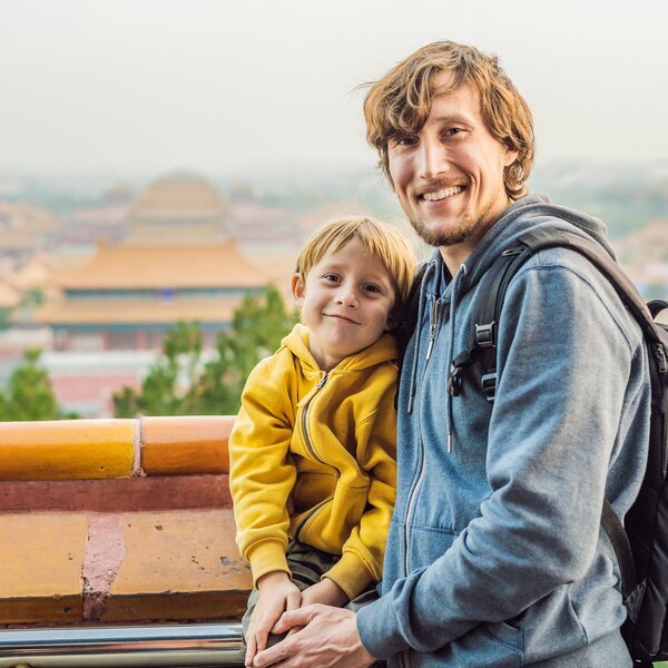 Jingshan Park in Peking