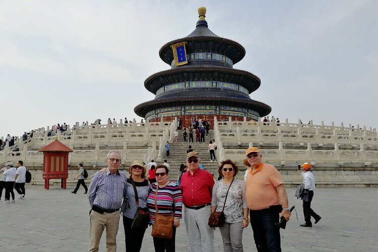 Our guestes visited the Temple of Heaven