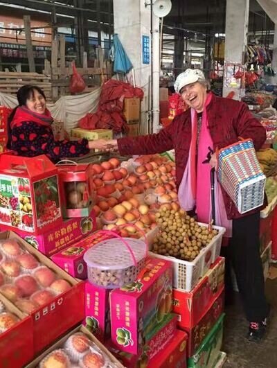 marché local à Yangshuo