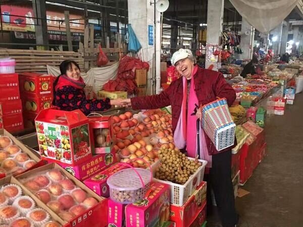 le marché de Yangshuo