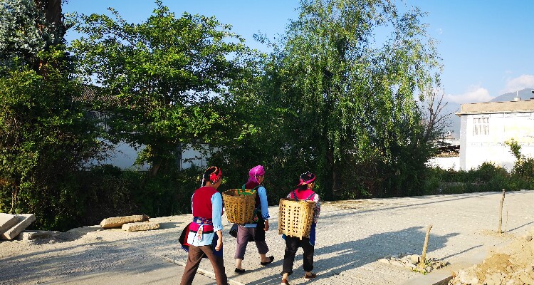 Xizhou Town in Dali