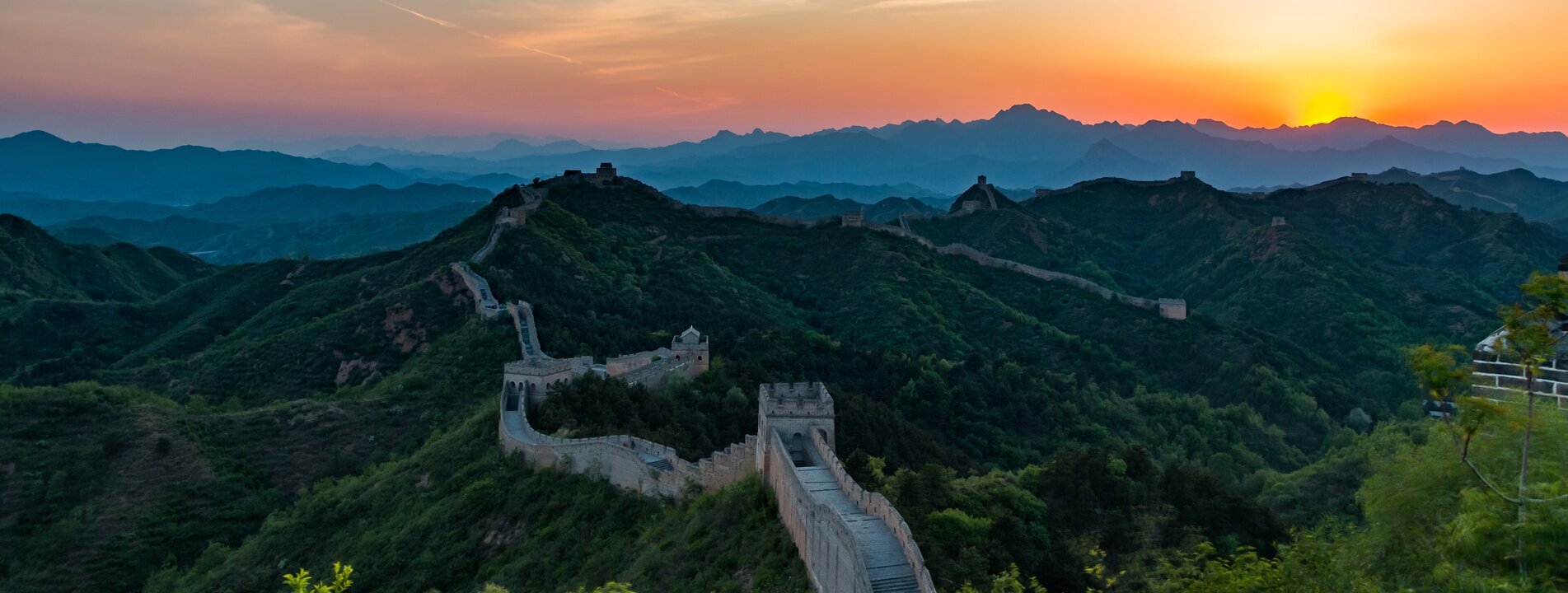 Chinesische Mauer Wanderung
