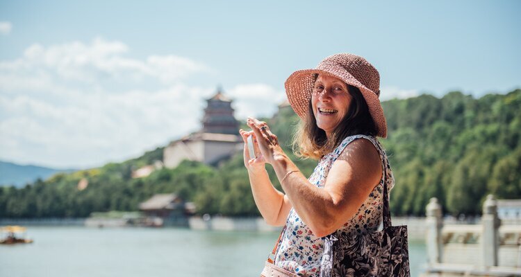 Our guests visited the Summer Palace