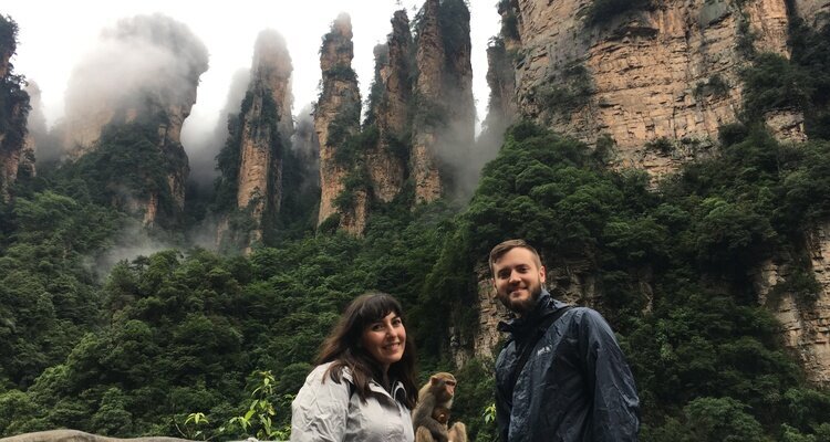 Witness the spectacular stone pillars