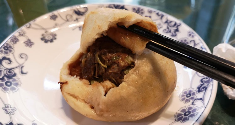 The beef stuff in the pie