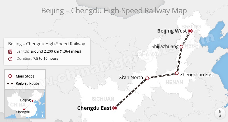 Beijing-Chengdu Train, Tickets Booking, Latest Train Schedules