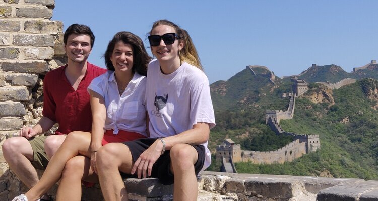 the restored section of Jinshanling Great Wall