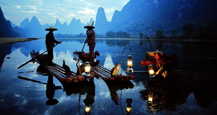 Li River camera shooting 