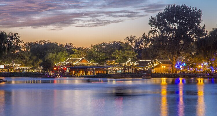 La iluminación nocturna de Shichahai