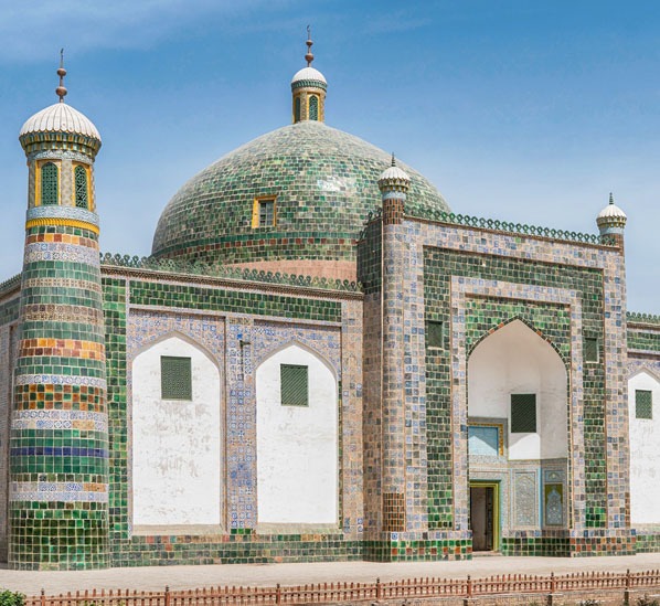 the building in kashgar