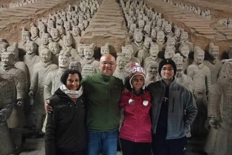 Our guests visited the Terracotta Warriors