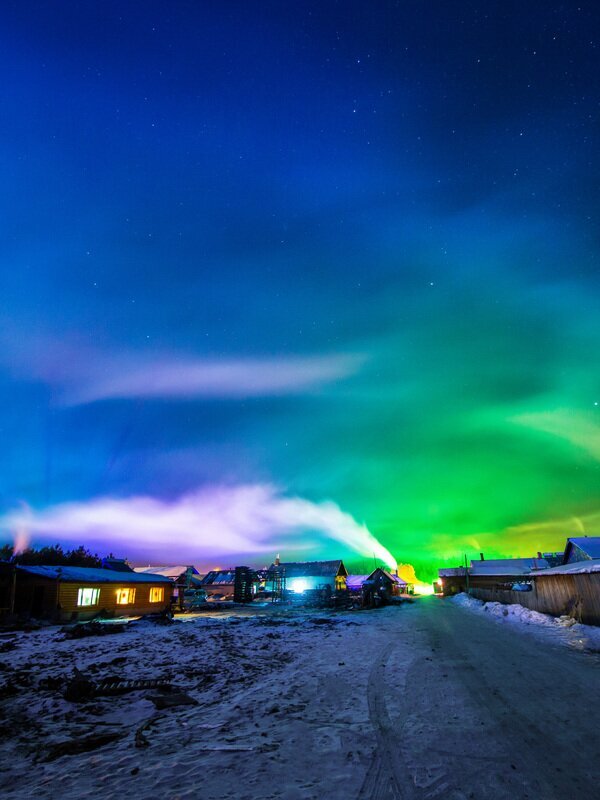 Visita el pueblo de Beiji, en el extremo norte de China, para contemplar la aurora boreal.