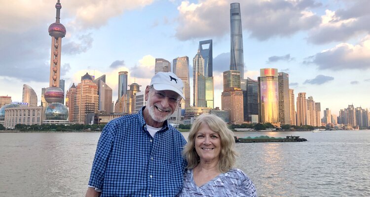 the Bund in Shanghai