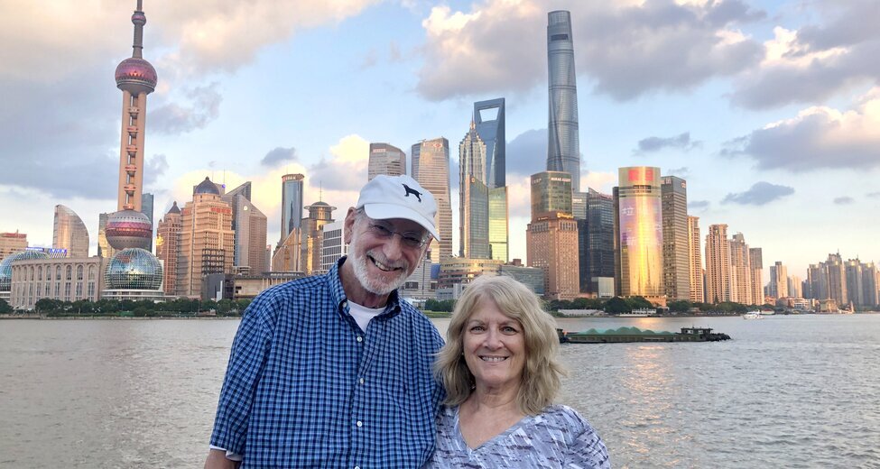 Les gratte-ciel de Shanghai et le Bund