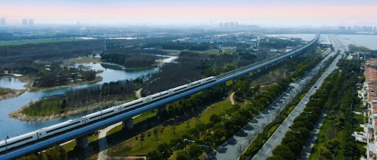 china high speed train