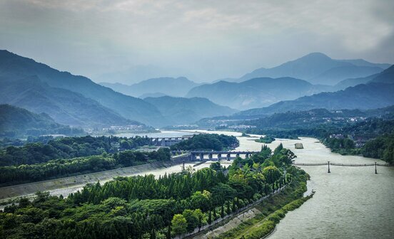 Système d'irrigation de Dujiangyan
