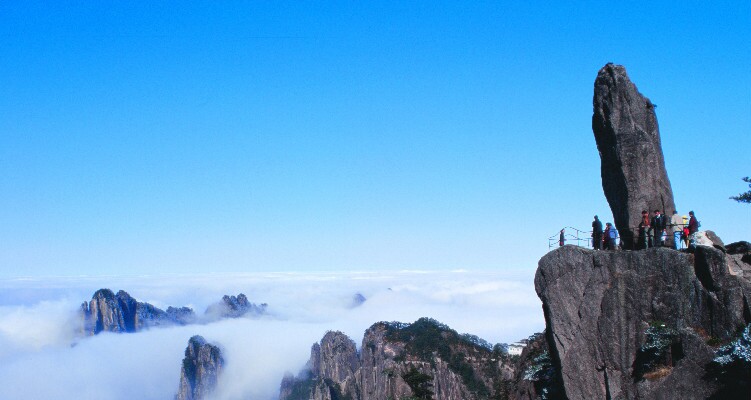 Flying Over Rock