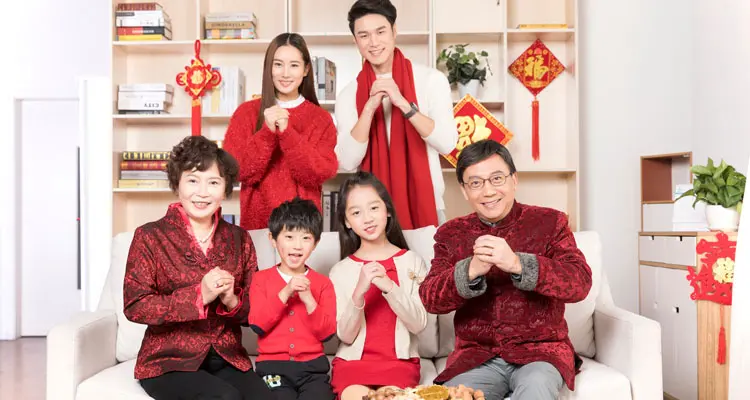 chinese new year cloth