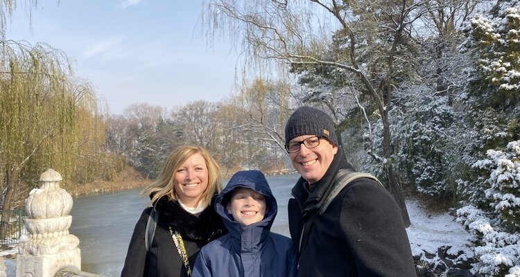 Nuestros clientes visitaron el Palacio de Verano.