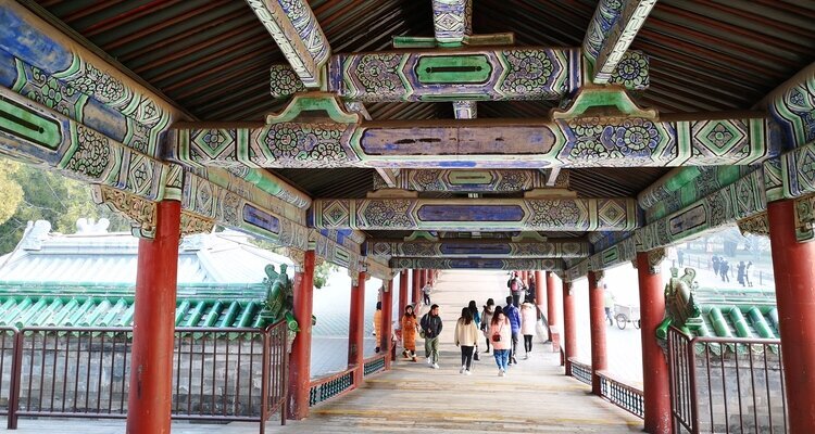 72-section long corridor