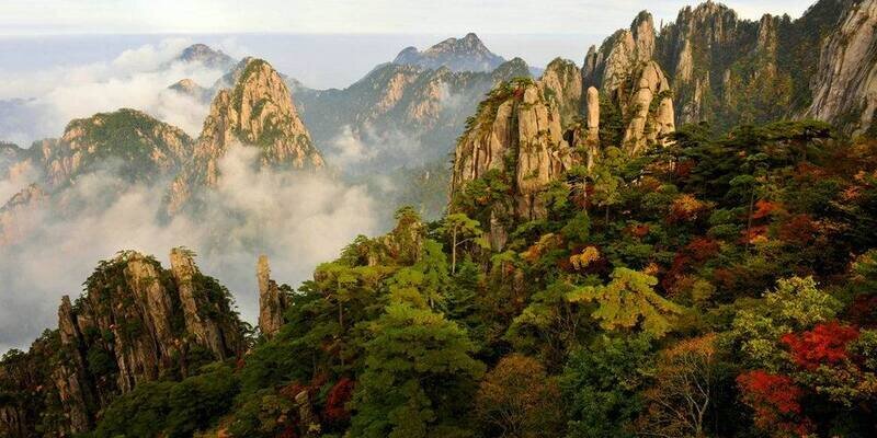 China Wanderung Rundreise