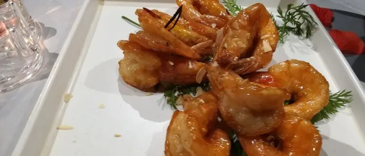 braised prawns